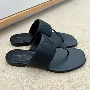 LOUIS VUITTON＊Drapy Flat Thong フラットロゴサンダル＊送料込 image_8f845f7f-6bea-4ac7-923b-